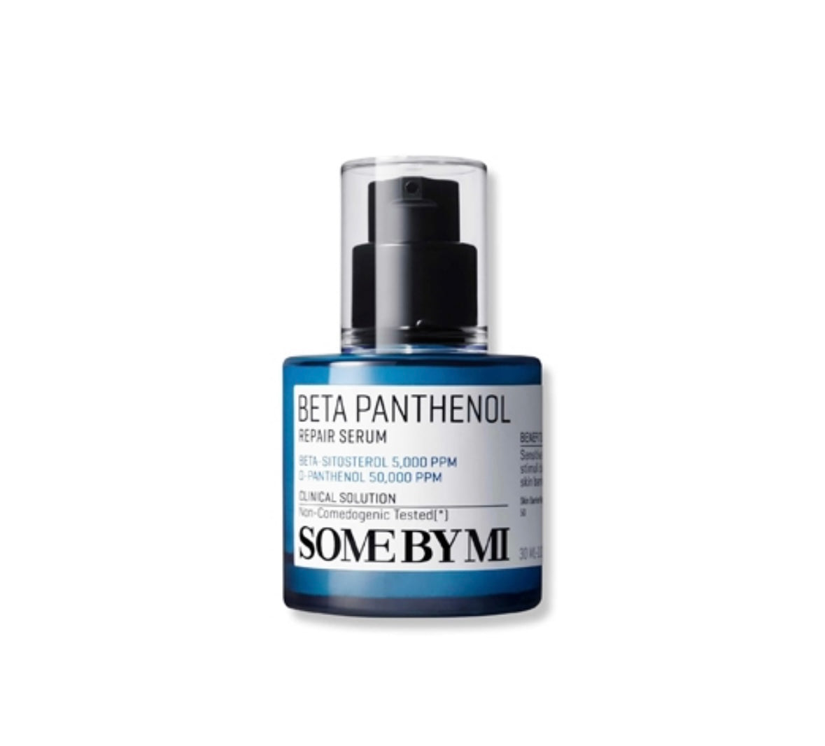 Some By Mi Beta Panthenol Repair
Serum - 30ml - Brightening Moisture Gel Cream, Anti-Blemish Body Lotion, skin moisturizer, dark spot correcting serum, needly daily toner pad, oil cleansers, moisturizing sunscreen, hand cream - Sapphire Beauty Booth