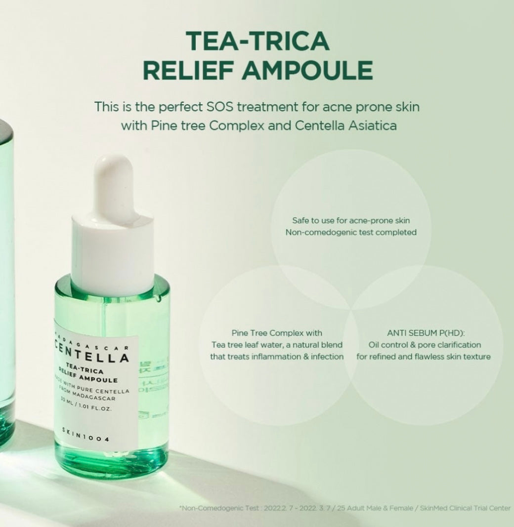 Skin1004 Madagascar Centella Ampoule Set - 4 Serums - Brightening Moisture Gel Cream, Anti-Blemish Body Lotion, skin moisturizer, dark spot correcting serum, needly daily toner pad, oil cleansers, moisturizing sunscreen, hand cream - Sapphire Beauty Booth