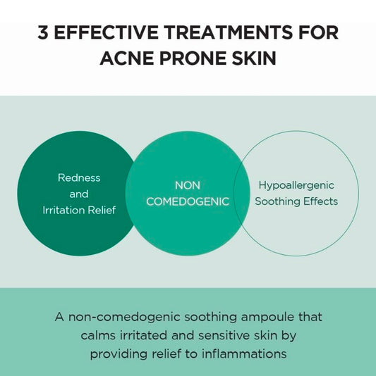 Skin1004 Tea-Trica Relief Ampoule - 30ml - Brightening Moisture Gel Cream, Anti-Blemish Body Lotion, skin moisturizer, dark spot correcting serum, needly daily toner pad, oil cleansers, moisturizing sunscreen, hand cream - Sapphire Beauty Booth