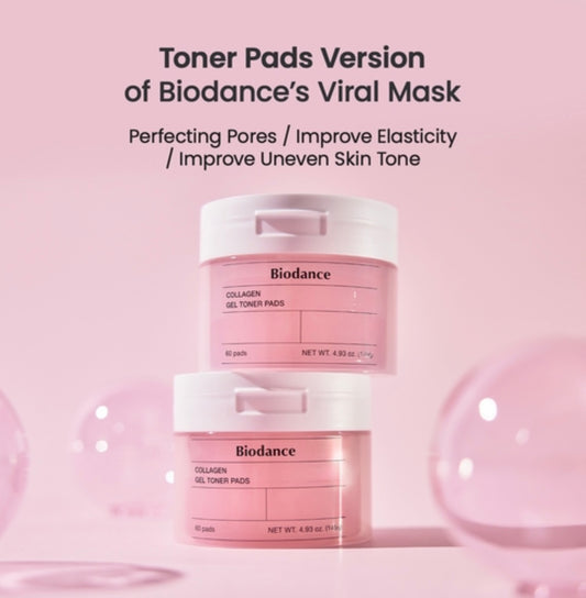 Biodance Collagen Gel Toner Pads - 60 pads
