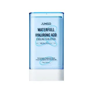 Jumiso Waterfull Hyaluronic Acid Cooling Sunstick - 18g | Discover skin care, face cream, lip gloss, sunscreen, and korean skin care products at Sapphire Beauty Booth— a trusted cosmetic shop near me and makeup store near me.
