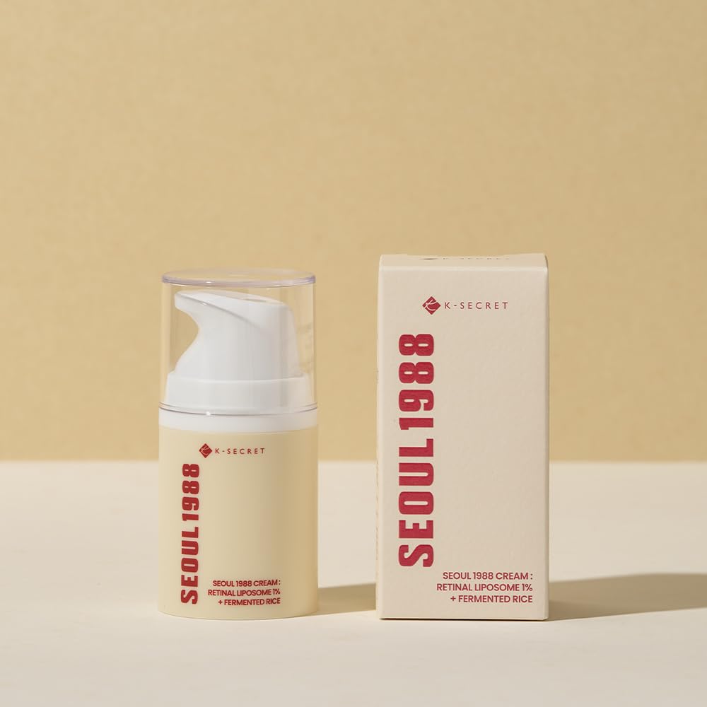Ksecret Seoul 1988 Retinal Liposome 1% + Fermented Rice Cream - 50ml | Discover skin care, face cream, lip gloss, sunscreen, and korean skin care products at Sapphire Beauty Booth— a trusted cosmetic shop near me and makeup store near me.