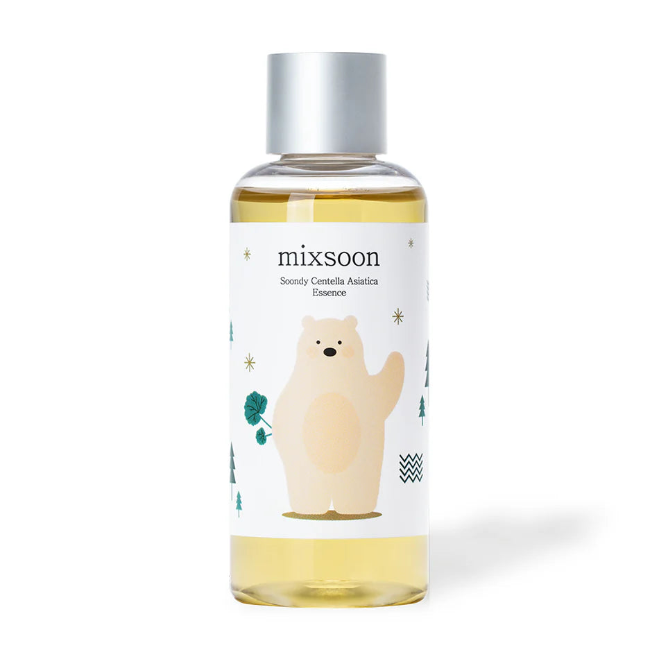Mixsoon Soondy Centella Asiatica Essence - 100ml | Discover skin care, face cream, lip gloss, sunscreen, and korean skin care products at Sapphire Beauty Booth— a trusted cosmetic shop near me and makeup store near me.