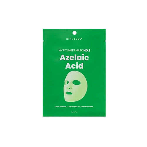NINELESS My Fit Sheet Mask No.1 Azelaic Acid - 1 sheet | Discover skin care, face cream, lip gloss, sunscreen, and korean skin care products at Sapphire Beauty Booth— a trusted cosmetic shop near me and makeup store near me.