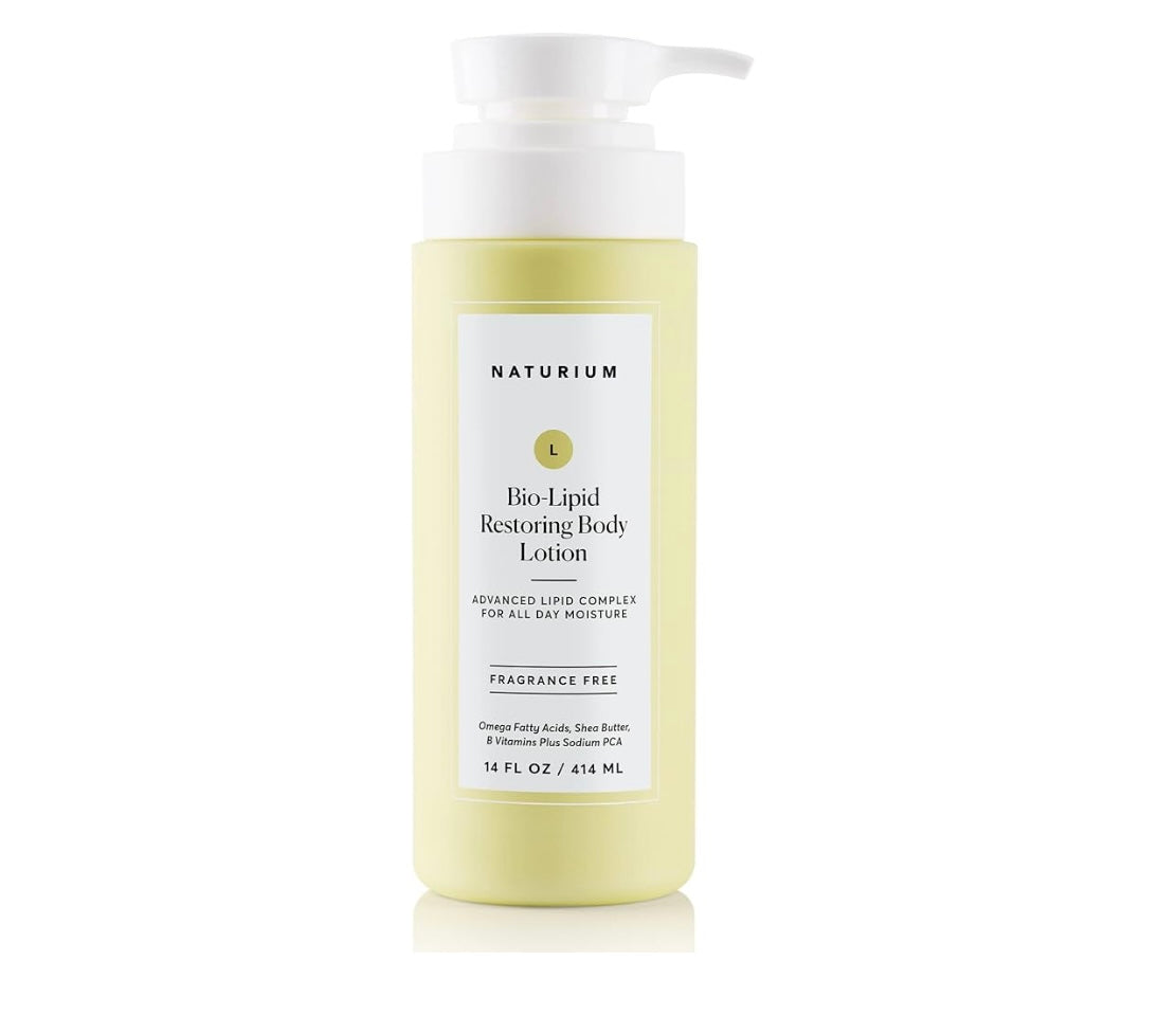 Naturium Bio-Lipid Restoring Moisturizing Body Lotion with Shea Butter - 414ml | Discover skin care, face cream, lip gloss, sunscreen, and korean skin care products at Sapphire Beauty Booth— a trusted cosmetic shop near me and makeup store near me.