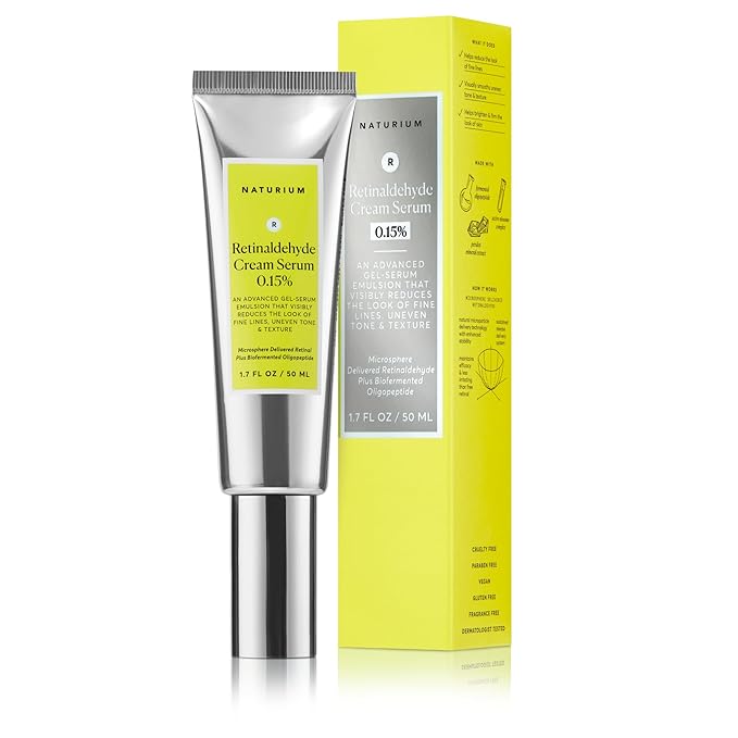 Naturium Retinaldehyde Cream Serum 0.15% - 50ml | Discover skin care, face cream, lip gloss, sunscreen, and korean skin care products at Sapphire Beauty Booth— a trusted cosmetic shop near me and makeup store near me.