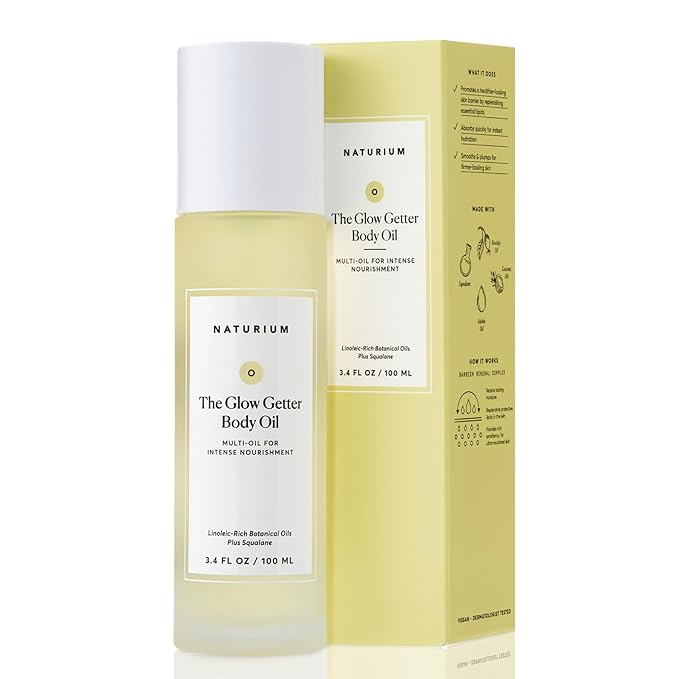 Naturium The Glow Getter Body Oil - 100ml | Discover skin care, face cream, lip gloss, sunscreen, and korean skin care products at Sapphire Beauty Booth— a trusted cosmetic shop near me and makeup store near me.