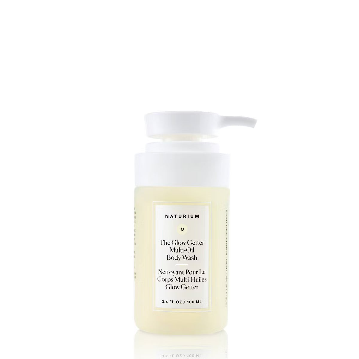 Naturium The Glow Getter Multi-Oil Hydrating Mini Body Wash - 100ml | Discover skin care, face cream, lip gloss, sunscreen, and korean skin care products at Sapphire Beauty Booth— a trusted cosmetic shop near me and makeup store near me.