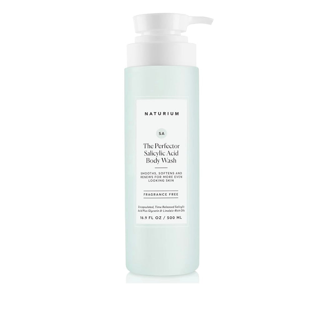 Naturium The Perfector Salicylic Acid Body Wash - 500ml | Discover skin care, face cream, lip gloss, sunscreen, and korean skin care products at Sapphire Beauty Booth— a trusted cosmetic shop near me and makeup store near me.