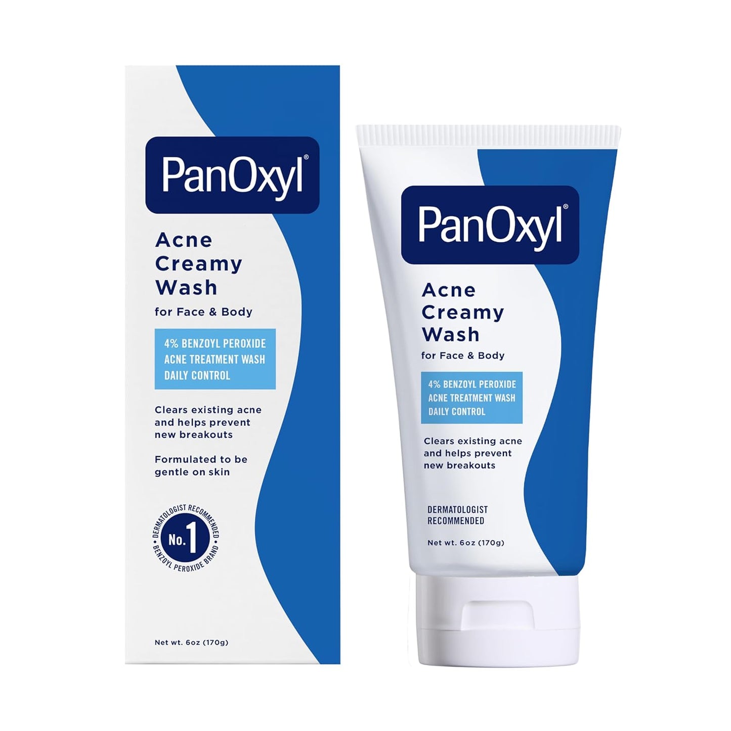 PanOxyl Acne Creamy Wash 4% Benzoyl Peroxide - 6oz | Discover skin care, face cream, lip gloss, sunscreen, and korean skin care products at Sapphire Beauty Booth— a trusted cosmetic shop near me and makeup store near me. | Sapphire Beauty Ghana