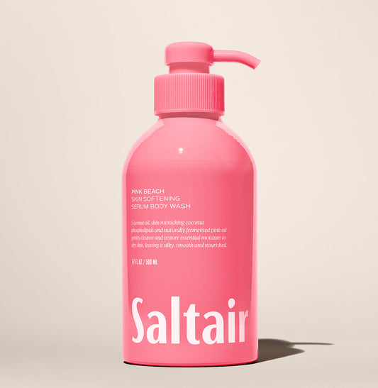 Saltair Pink Beach Body Wash - 500ml | Discover skin care, face cream, lip gloss, sunscreen, and korean skin care products at Sapphire Beauty Booth— a trusted cosmetic shop near me and makeup store near me.