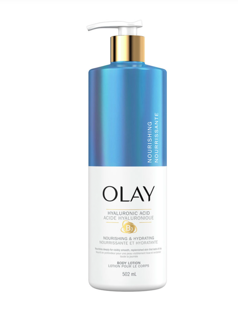 Olay Nourishing Hyaluronic Acid Body Lotion - 17 oz | Discover skin care, face cream, lip gloss, sunscreen, and korean skin care products at Sapphire Beauty Booth— a trusted cosmetic shop near me and makeup store near me. | Sapphire Beauty Ghana | Same Day Delivery Available