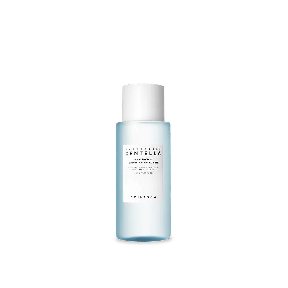 Skin1004 Madagascar Centella Hyalu-Cica Brightening Toner - 210ml | Discover skin care, face cream, lip gloss, sunscreen, and korean skin care products at Sapphire Beauty Booth— a trusted cosmetic shop near me and makeup store near me.