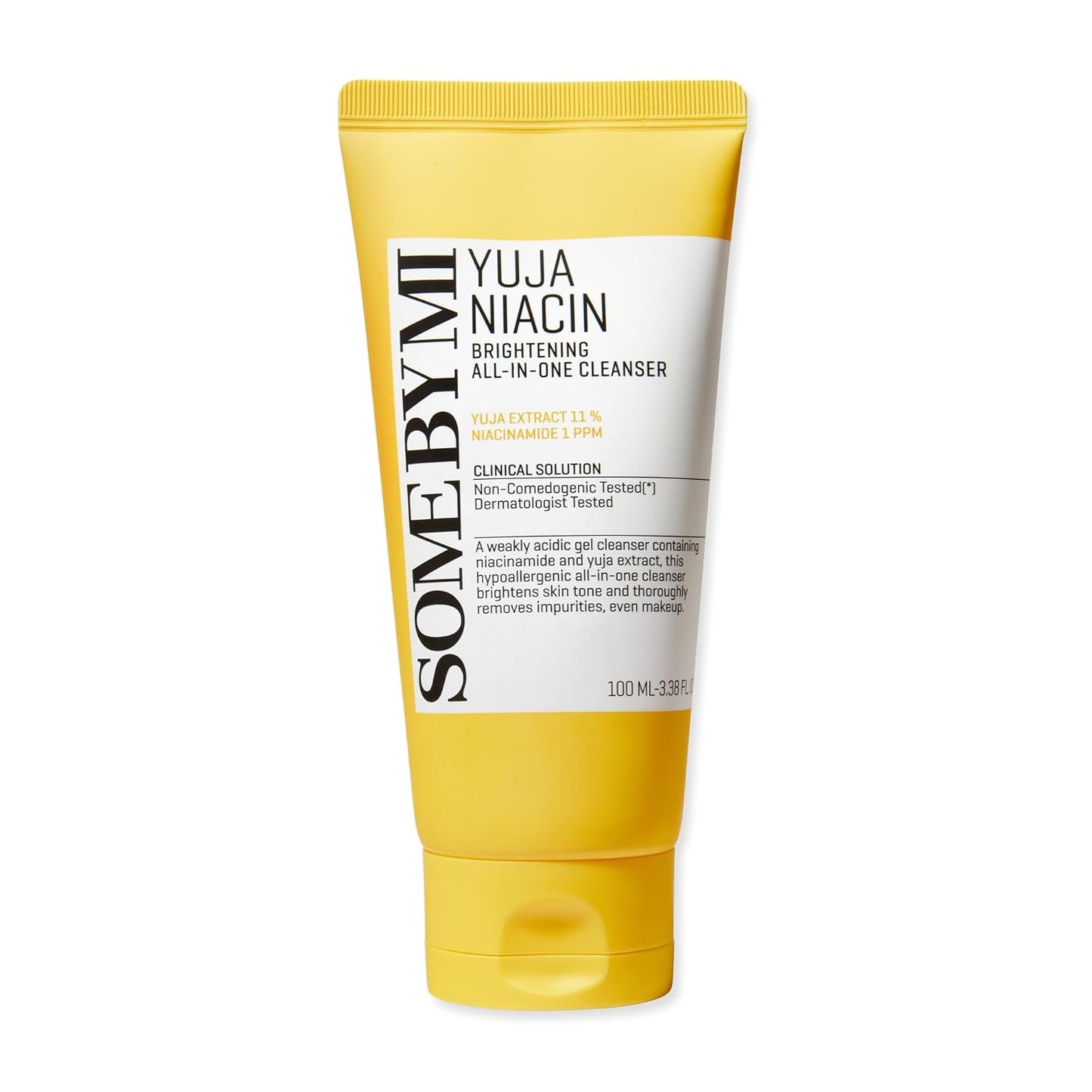 Some By Mi Yuja Niacin Brightening Cleanser - 100ml | Discover skin care, face cream, lip gloss, sunscreen, and korean skin care products at Sapphire Beauty Booth— a trusted cosmetic shop near me and makeup store near me.