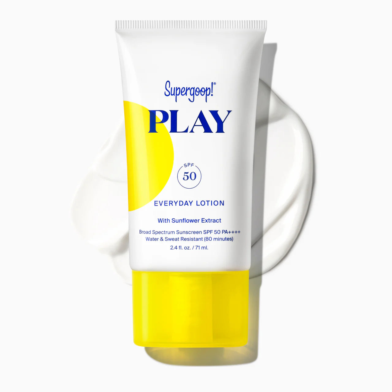 Supergoop PLAY Everyday Lotion SPF 50 - 71 ml | Discover skin care, face cream, lip gloss, sunscreen, and korean skin care products at Sapphire Beauty Booth— a trusted cosmetic shop near me and makeup store near me.