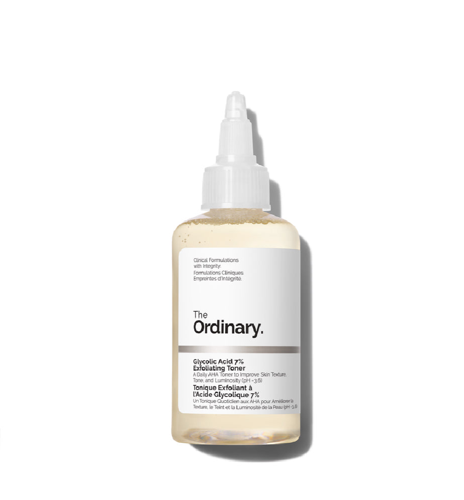The Ordinary Glycolic Acid 7% Exfoliating Toner - 100ml | Discover skin care, face cream, lip gloss, sunscreen, and korean skin care products at Sapphire Beauty Booth— a trusted cosmetic shop near me and makeup store near me.