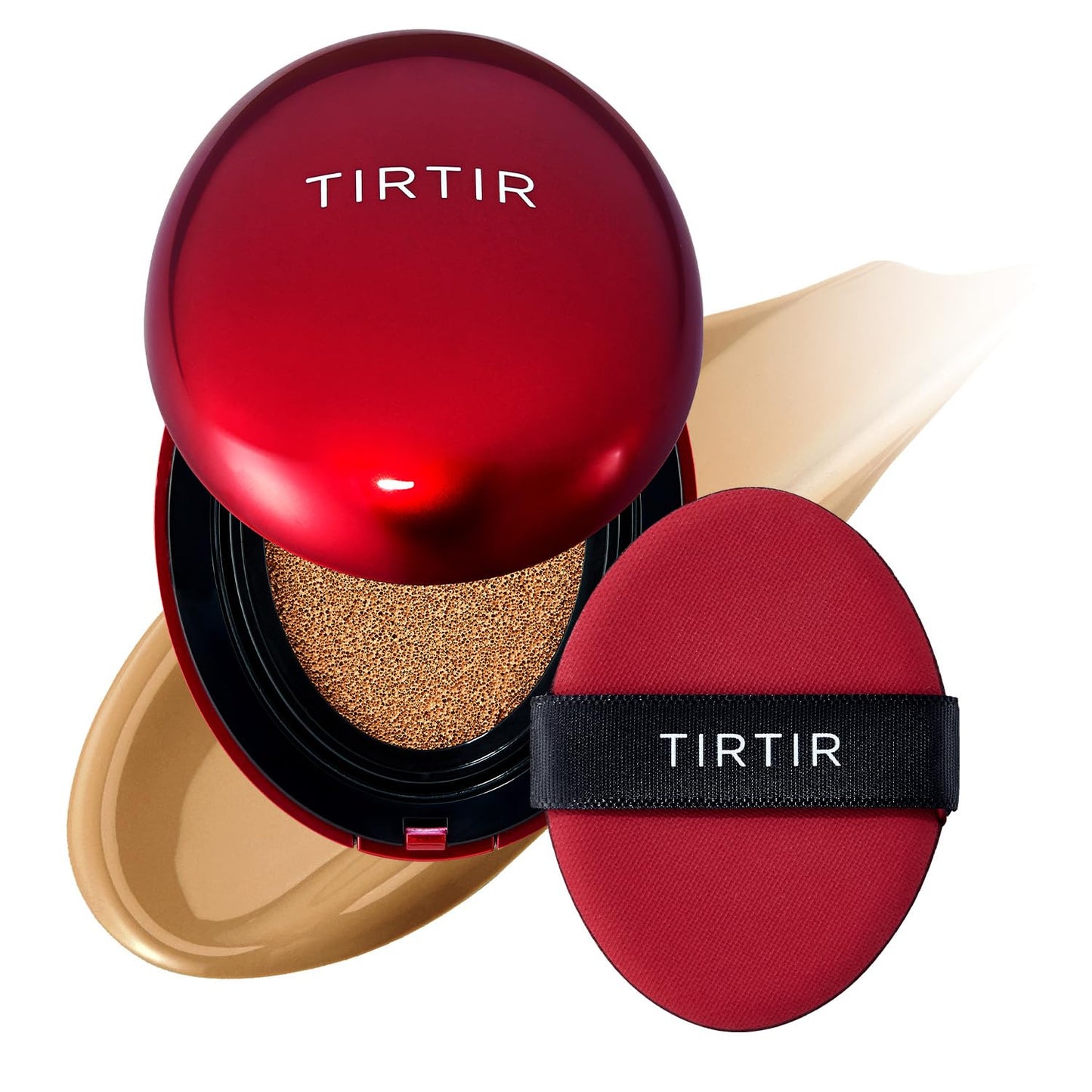 Tirtir Mask Fit Red Cushion Mini - 33W Ginger | Discover skin care, face cream, lip gloss, sunscreen, and korean skin care products at Sapphire Beauty Booth— a trusted cosmetic shop near me and makeup store near me.