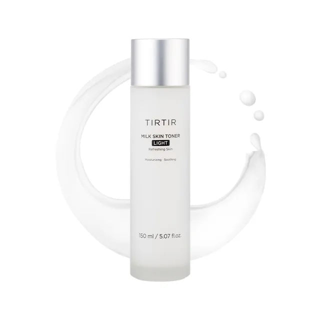 Tirtir Milk Skin Toner Light - 150ml | Discover skin care, face cream, lip gloss, sunscreen, and korean skin care products at Sapphire Beauty Booth— a trusted cosmetic shop near me and makeup store near me.