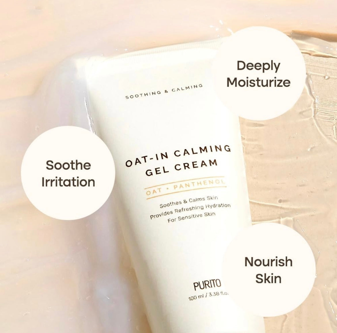 Purito Oat-in Calming Gel Cream - 100ml