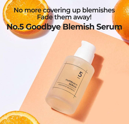 Numbuzin No.5 Goodbye Blemish Serum - 50ml - Sapphire Beauty Booth