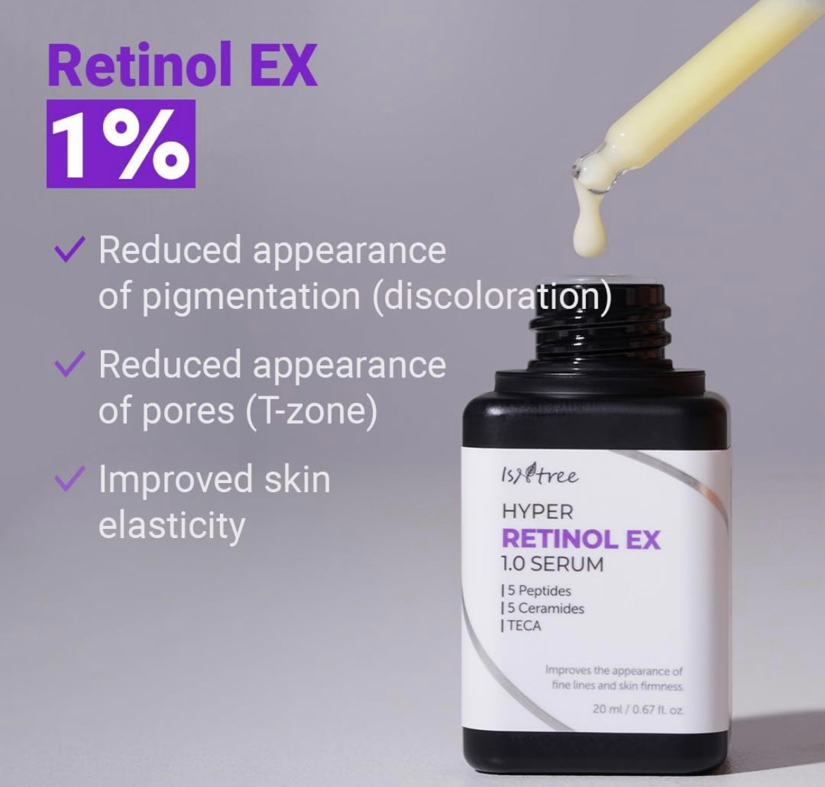 Isntree Hyper Retinol EX 1.0 Serum - 20ml