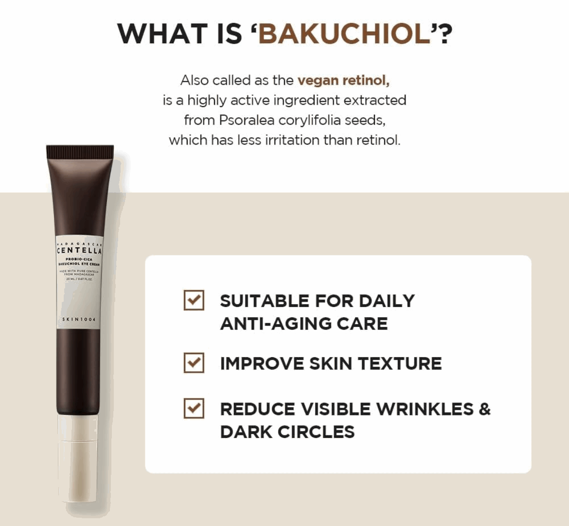 Skin1004 Probio-Cica Bakuchiol Eye Cream - 20ml - Sapphire Beauty Booth