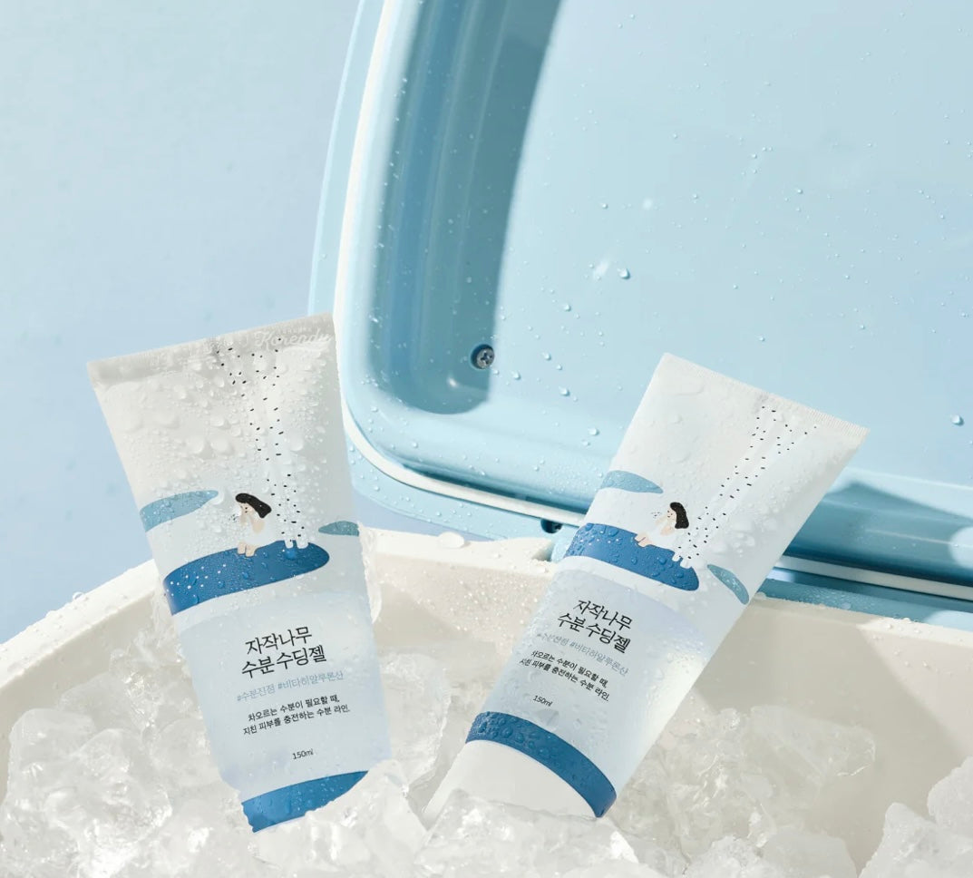 Round Lab Birch Juice Moisturizing Soothing Gel - 150ml - Brightening Moisture Gel Cream, Anti-Blemish Body Lotion, skin moisturizer, dark spot correcting serum, needly daily toner pad, oil cleansers, moisturizing sunscreen, hand cream - Sapphire Beauty Booth