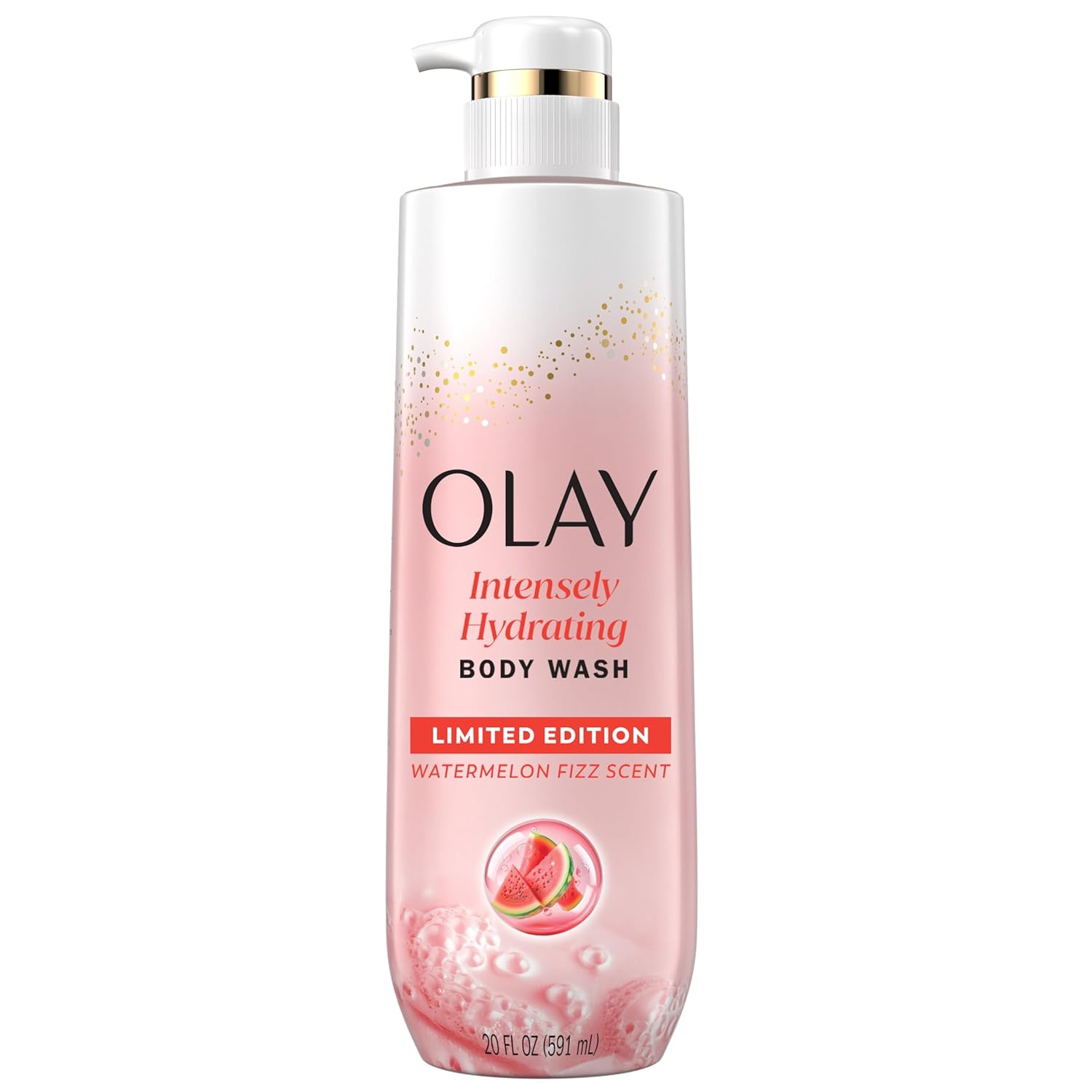 Olay Intensely Hydrating Body Wash Watermelon Summer Fizz - 591ml | Discover skin care, face cream, lip gloss, sunscreen, and korean skin care products at Sapphire Beauty Booth— a trusted cosmetic shop near me and makeup store near me. | Sapphire Beauty Ghana
