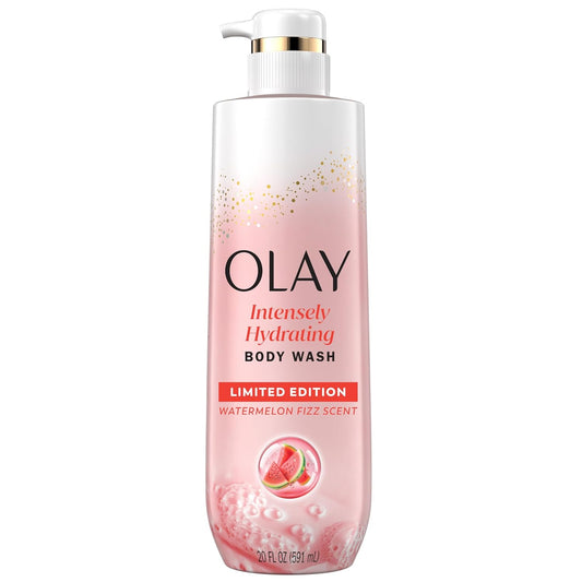 Olay Intensely Hydrating Body Wash Watermelon Summer Fizz - 591ml | Discover skin care, face cream, lip gloss, sunscreen, and korean skin care products at Sapphire Beauty Booth— a trusted cosmetic shop near me and makeup store near me. | Sapphire Beauty Ghana
