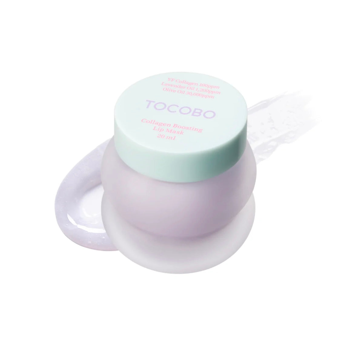 Tocobo Collagen Boosting Lip Mask - 20ml - Brightening Moisture Gel Cream, Anti-Blemish Body Lotion, skin moisturizer, dark spot correcting serum, needly daily toner pad, oil cleansers, moisturizing sunscreen, hand cream - Sapphire Beauty Booth