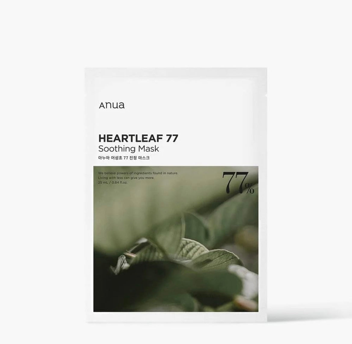 Anua Heartleaf 77% Soothing Sheet Mask