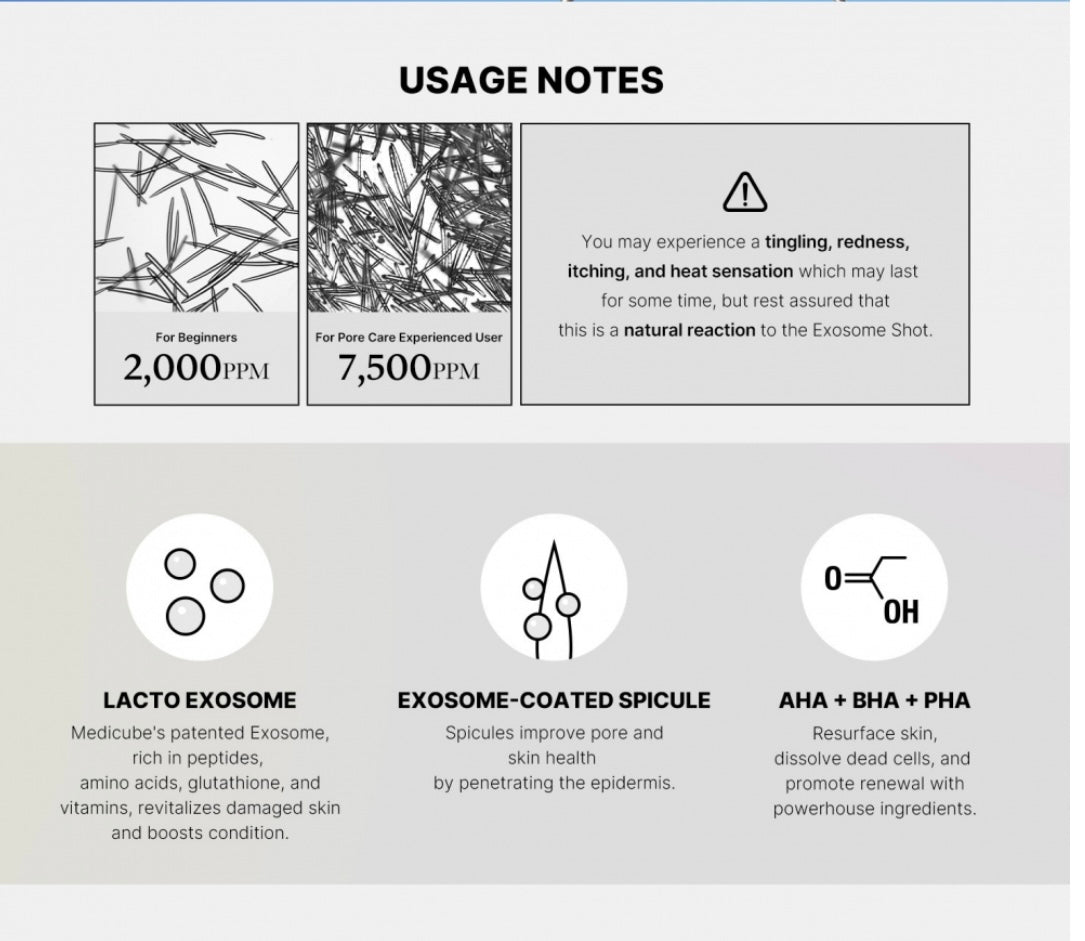 Medicube One Day Exosome Shot 2000 - 30ml