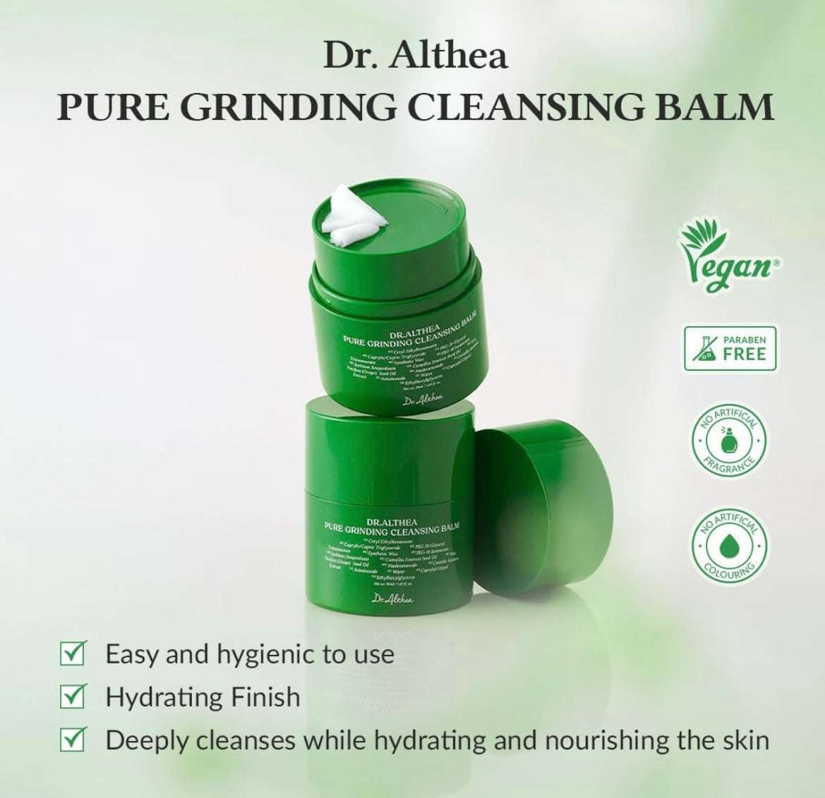 Dr. Althea Pure Grinding Cleansing Balm - 50ml - Sapphire Beauty Booth