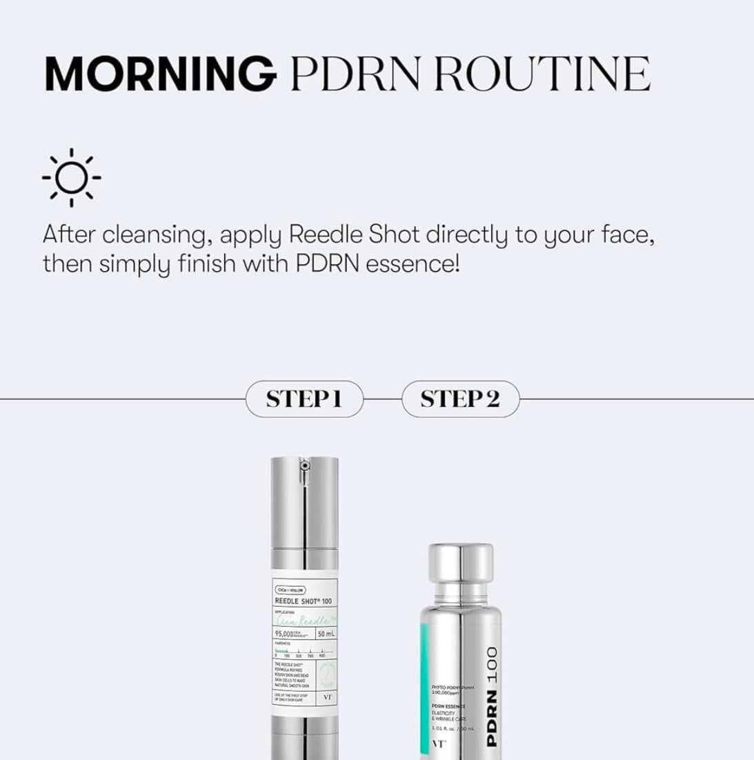 VT Cosmetics PDRN Essence 100 - 30ml - Brightening Moisture Gel Cream, Anti-Blemish Body Lotion, skin moisturizer, dark spot correcting serum, needly daily toner pad, oil cleansers, moisturizing sunscreen, hand cream - Sapphire Beauty Booth