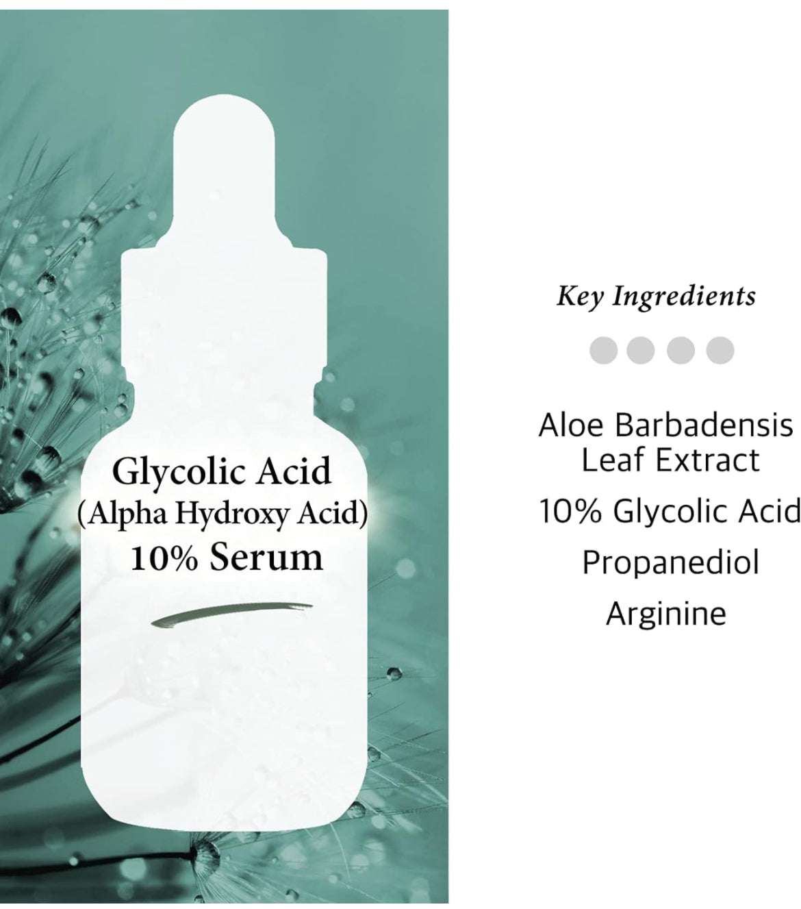 Cos de Baha Glycolic Acid 10 AHA Serum - 30ml - Sapphire Beauty Booth