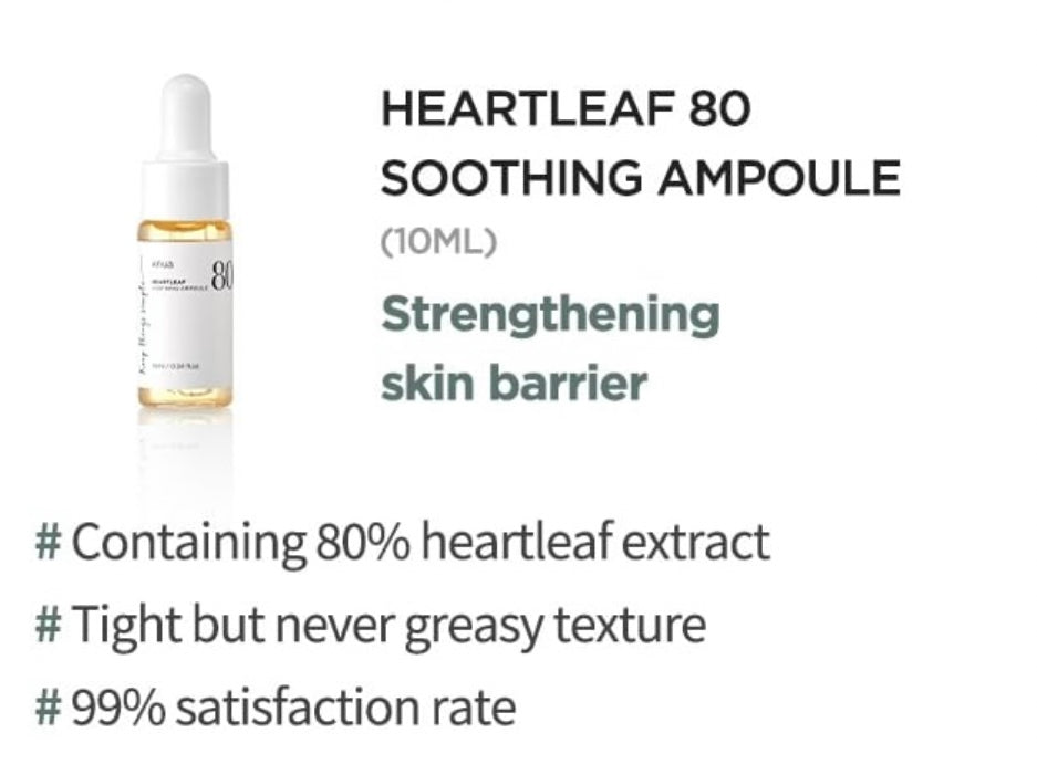 Anua Heartleaf 77% Soothing Trial Kit