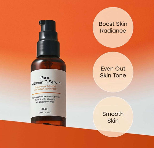 Purito Pure Vitamin C Serum - 60ml - Sapphire Beauty Booth