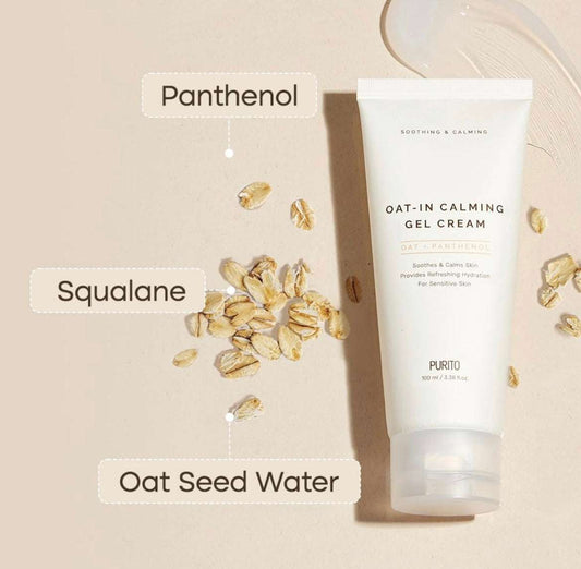 Purito Oat-in Calming Gel Cream - 100ml - Sapphire Beauty Booth