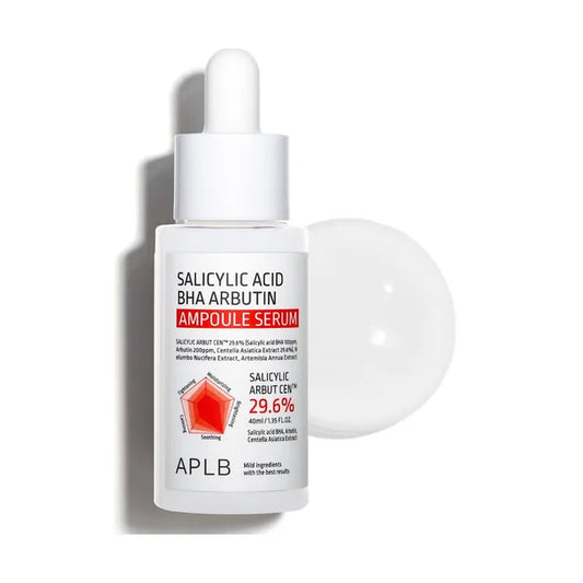 APLB Salicylic Acid BHA Arbutin Ampoule Serum - 40ml | Discover skin care, face cream, lip gloss, sunscreen, and korean skin care products at Sapphire Beauty Booth— a trusted cosmetic shop near me and makeup store near me. | Sapphire Beauty Ghana | Same Day Delivery Available