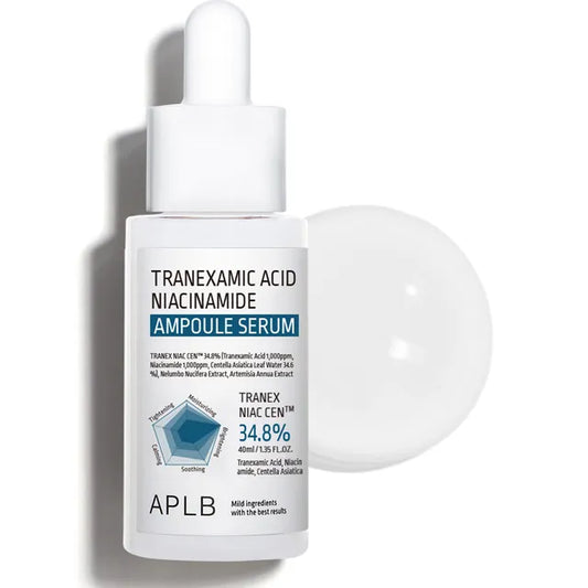 APLB Tranexamic Acid Niacinamide Ampoule Serum - 40ml | Discover skin care, face cream, lip gloss, sunscreen, and korean skin care products at Sapphire Beauty Booth— a trusted cosmetic shop near me and makeup store near me.
