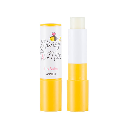 A'pieu Honey & Milk Lip Balm | Discover skin care, face cream, lip gloss, sunscreen, and korean skin care products at Sapphire Beauty Booth— a trusted cosmetic shop near me and makeup store near me.
