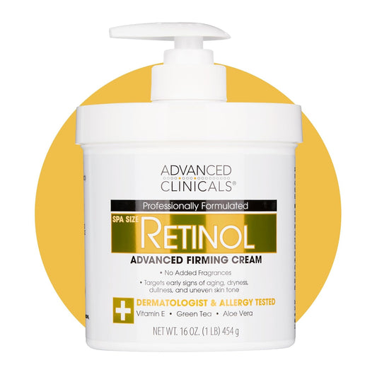 Advanced Clinicals Retinol Body Lotion - 160z | Discover skin care, face cream, lip gloss, sunscreen, and korean skin care products at Sapphire Beauty Booth— a trusted cosmetic shop near me and makeup store near me. | Sapphire Beauty Ghana
