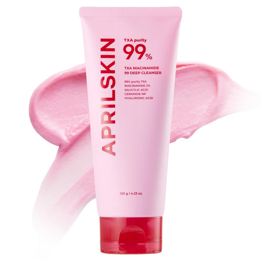 Aprilskin TXA Niacinamide 99 Deep Cleanser - 120g | Discover skin care, face cream, lip gloss, sunscreen, and korean skin care products at Sapphire Beauty Booth— a trusted cosmetic shop near me and makeup store near me.
