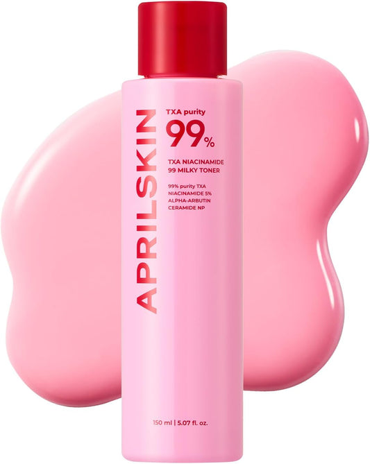 Aprilskin TXA Niacinamide 99 Milky Toner - 150ml | Discover skin care, face cream, lip gloss, sunscreen, and korean skin care products at Sapphire Beauty Booth— a trusted cosmetic shop near me and makeup store near me.
