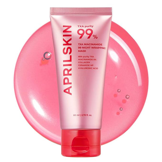 Aprilskin TXA Niacinamide 99 Overnight Wrapping Mask - 80ml | Discover skin care, face cream, lip gloss, sunscreen, and korean skin care products at Sapphire Beauty Booth— a trusted cosmetic shop near me and makeup store near me.