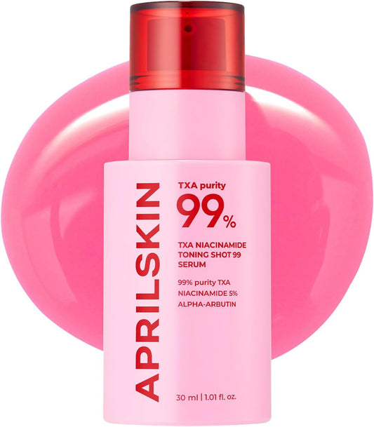 Aprilskin TXA Niacinamide Toning Shot 99 Serum - 30ml | Discover skin care, face cream, lip gloss, sunscreen, and korean skin care products at Sapphire Beauty Booth— a trusted cosmetic shop near me and makeup store near me.
