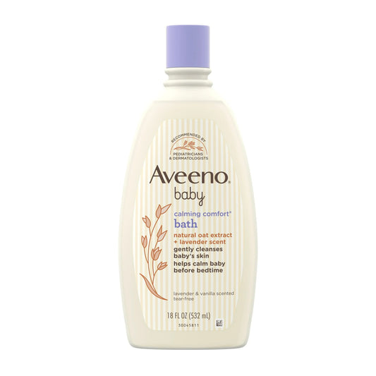 Aveeno Baby Calming Comfort Bath - 532ml | Discover skin care, face cream, lip gloss, sunscreen, and korean skin care products at Sapphire Beauty Booth— a trusted cosmetic shop near me and makeup store near me.