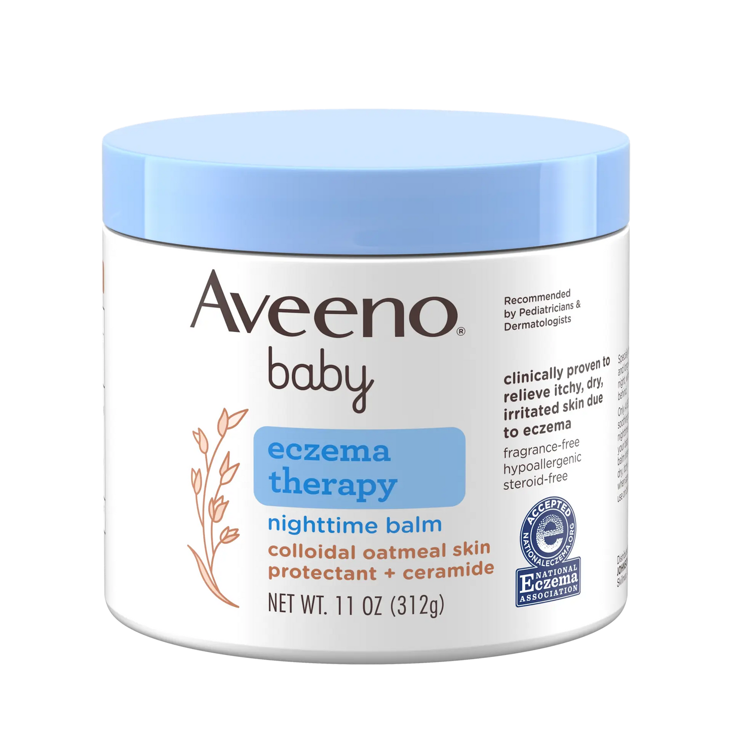 Aveeno Baby Eczema Therapy Nighttime Balm - 11oz | Discover skin care, face cream, lip gloss, sunscreen, and korean skin care products at Sapphire Beauty Booth— a trusted cosmetic shop near me and makeup store near me.