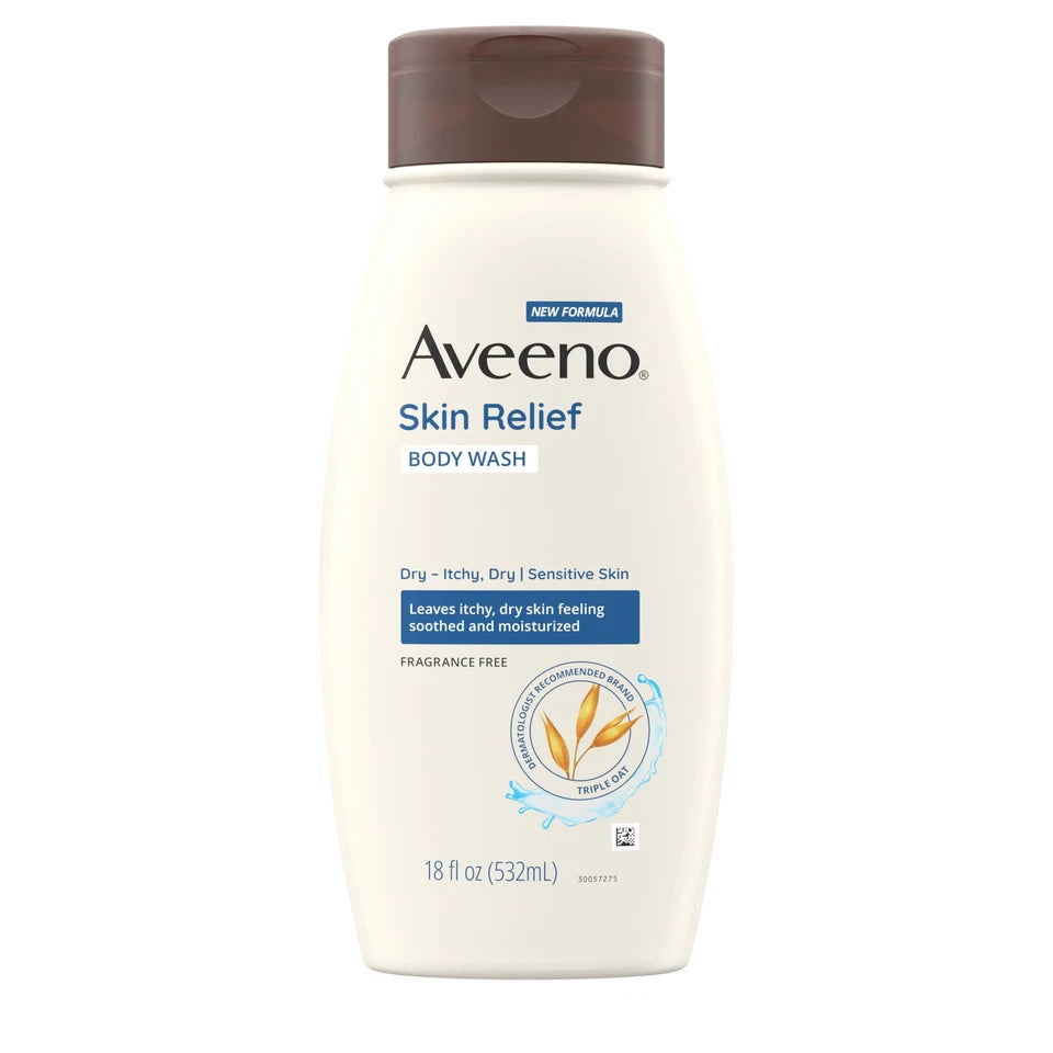 aveeno skin relief body wash 18fl