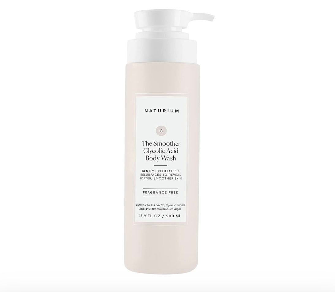 Naturium Glycolic Acid Exfoliating Body Wash - 500ml - Brightening Moisture Gel Cream, Anti-Blemish Body Lotion, skin moisturizer, dark spot correcting serum, needly daily toner pad, oil cleansers, moisturizing sunscreen, hand cream - Sapphire Beauty Booth